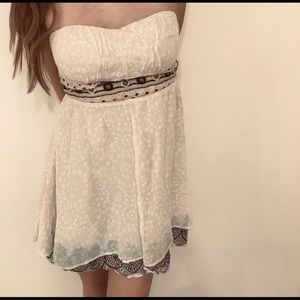 Free people Strapless Dress